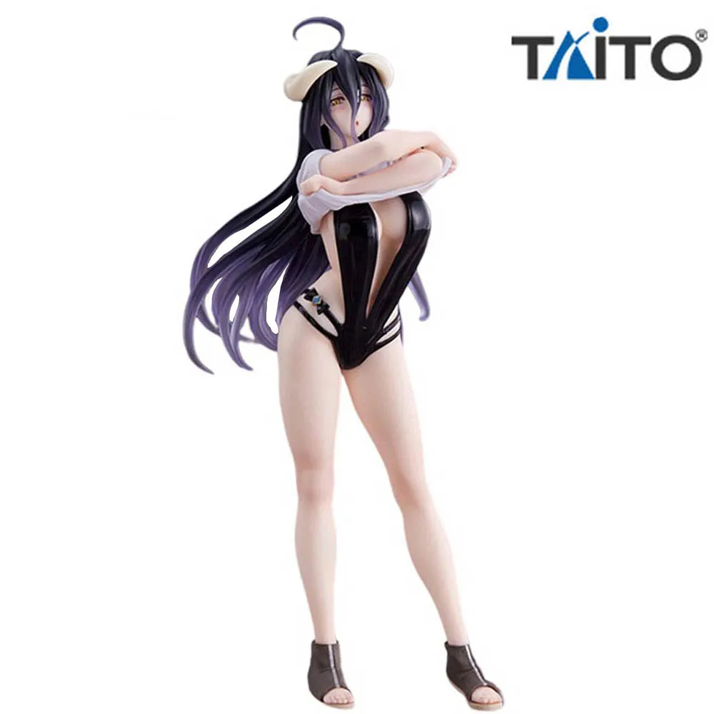 

Taito Overlord Albedo, купальник-футболка Ver. Коллекционная аниме-фигурка Coreful, модель игрушек