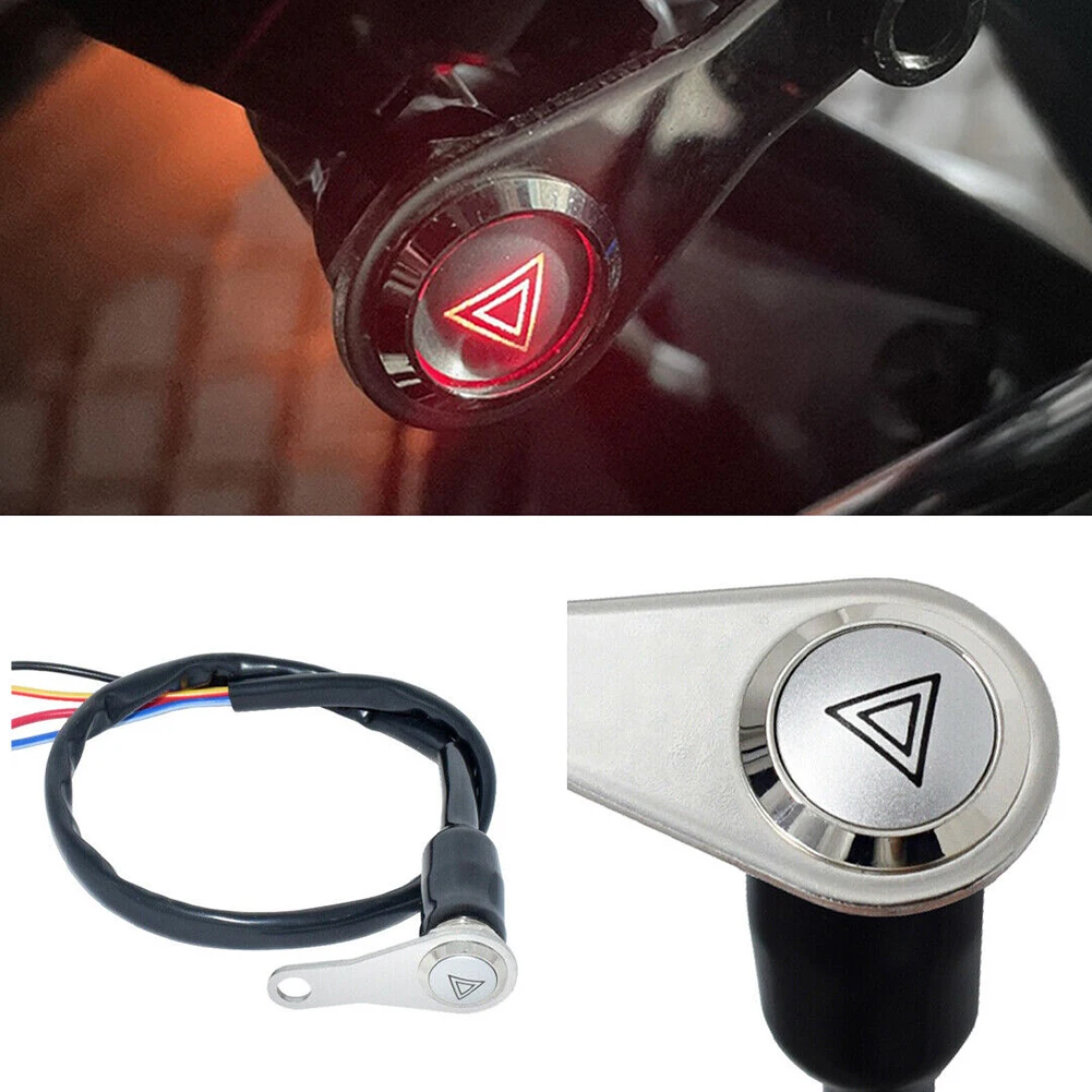 

Red LED Motorcycle Switch ON+OFF Handlebar Mount Push Button 12V Work Light For Warning Light, ON-OFF Rocker Switches Accessorie