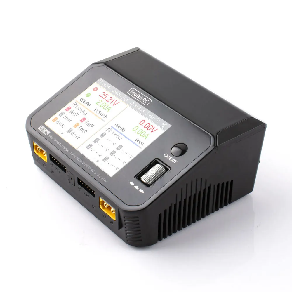 M6DAC 700 Вт двойная литиевая батарея Автомобильная модель Дрон зарядное устройство