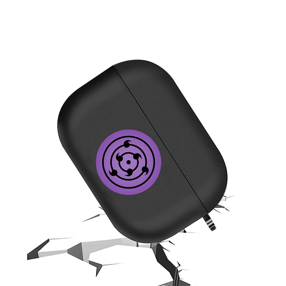 Чехол для наушников Apple Airpods 1 2 Pro 3 с аниме Наруто мультяшный Мягкий защитный чехол