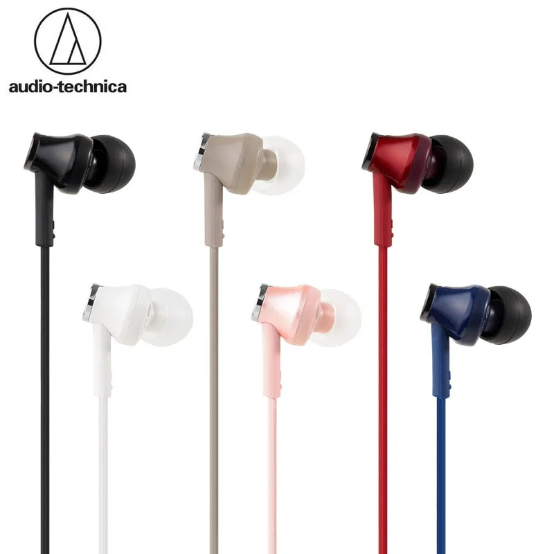 

Audio Technica CK350IS In-ear Wired Headset Ultra-high Audio Quality Music Mobile Phone With Microphone Line-controlled Earphone