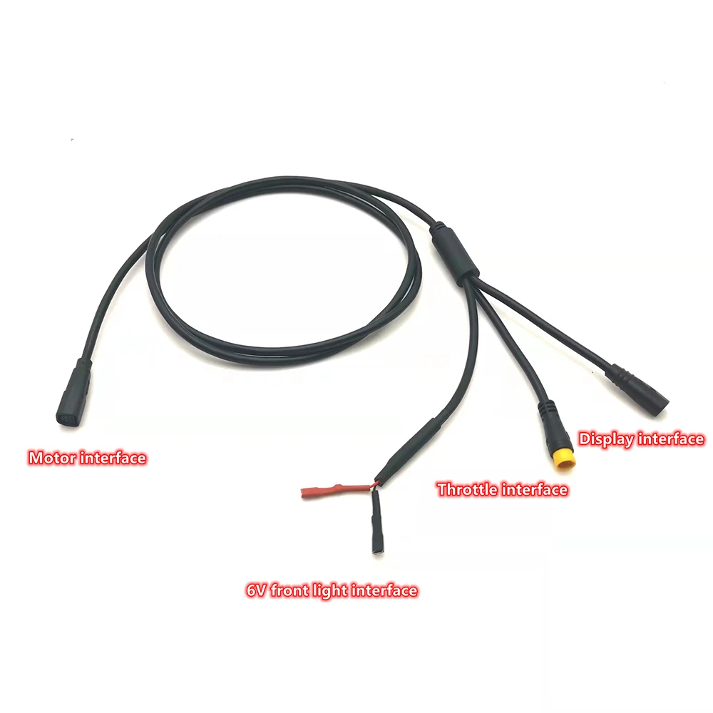 

E-BIKE BAFANG Central Motor Main Line EB-BUS 1T3 Display Cable M500/M600 Throttle Cable 6V Front Light Cable