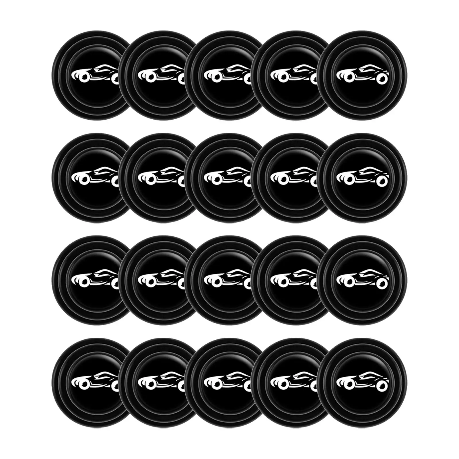 

20Pcs Car Door Anti Collision Gasket Protection for Automobile Truck RV