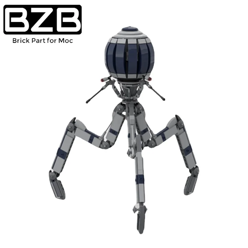 

BZB MOC Space Wars Tri-fighter Robot Octuptarra Magna Star Fighter Building Blocks Assemble Brick Parts Kid STEM Toy DIY Gift