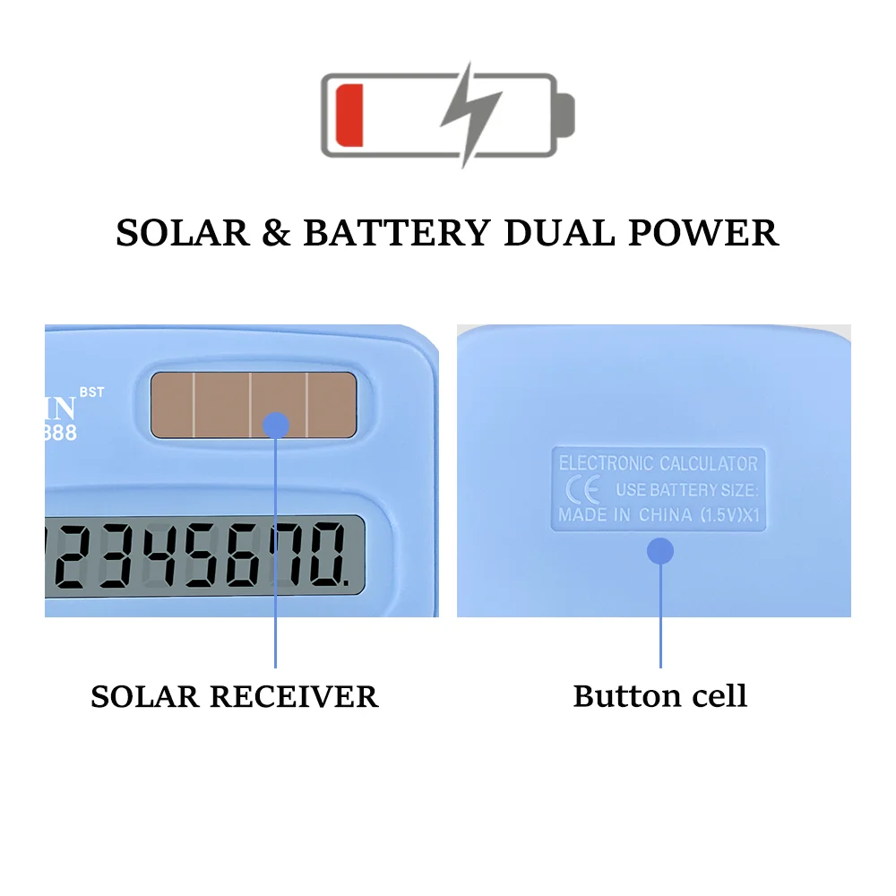 Маленький калькулятор бесшумный мини-версия обучающий вспомогательный