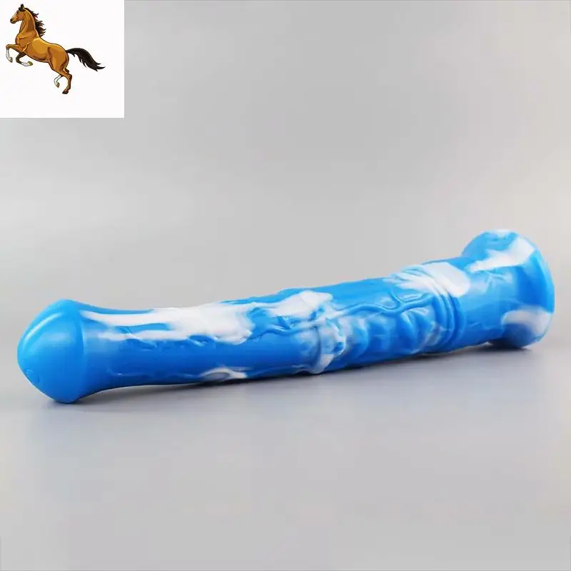 Реалистичный фаллоимитатор Mook с длинной лошадью анальная пробка из жидкого