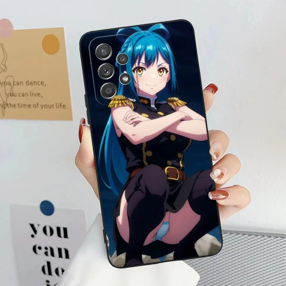 Телефонный чехол с цепочкой солдат Himari Azuma для Samsung Galaxy A91 73 71 70 54 53 52 34 24 23 21 S 5G