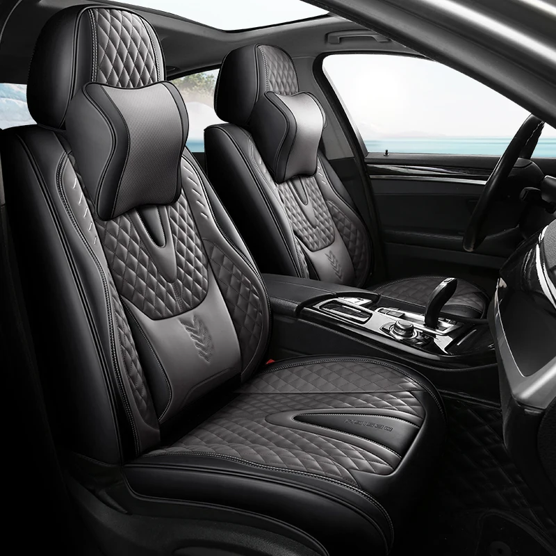 

Кожаный чехол NAPPA для автомобильного сиденья для Range Rover Evoque Freelander 2 Полный комплект водонепроницаемых универсальных автомобильных роскошных аксессуаров