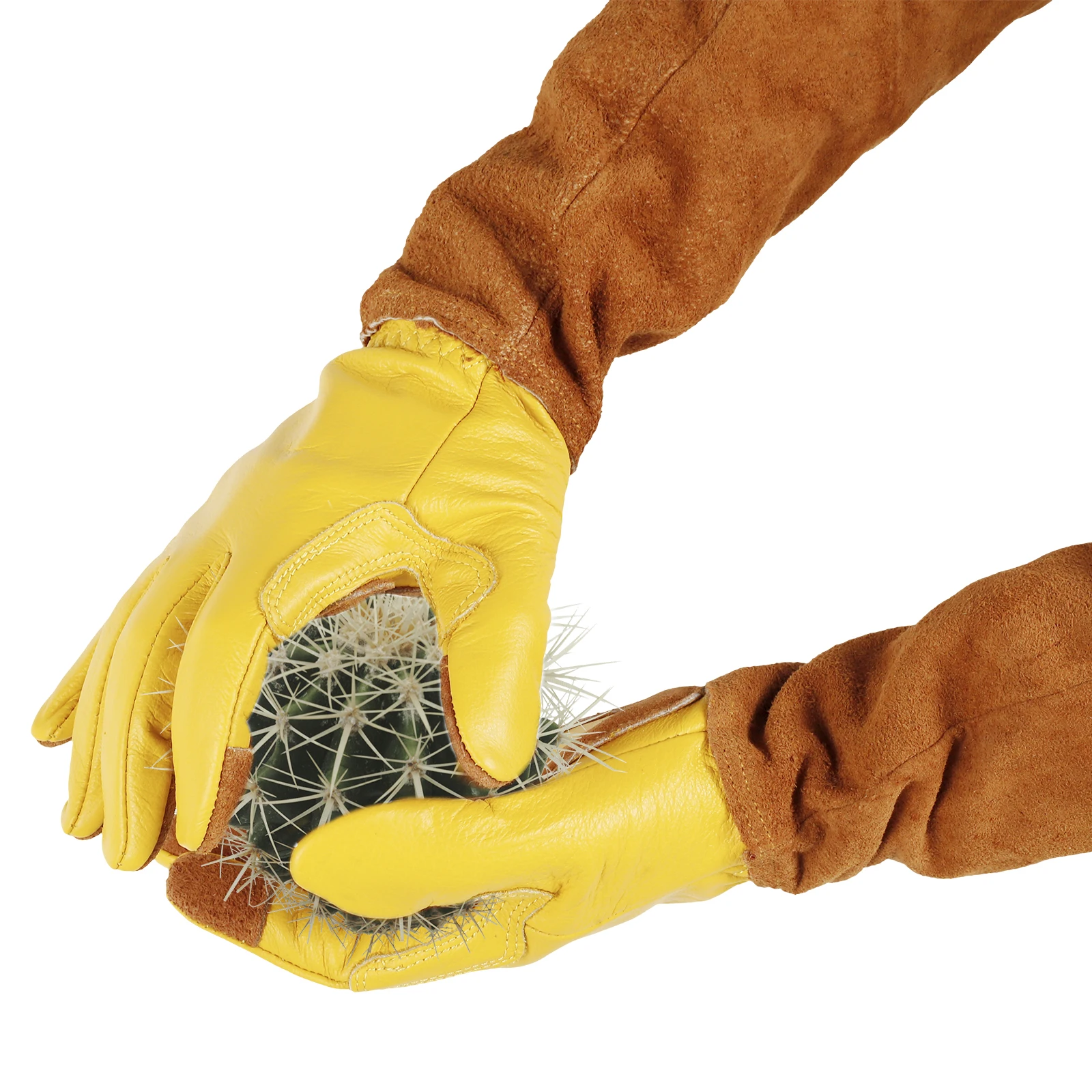 

Gardening Gloves Long Thorn Proof Pruning Gloves Unisex Breathable Working Gloves Safety Planting Gauntlet Protective Gloves for