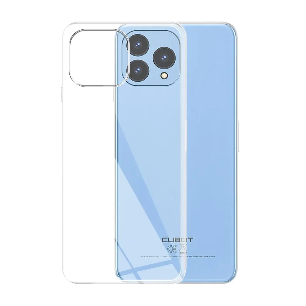 Для Cubot P80 чехол Прозрачная силиконовая Мягкая задняя крышка телефона из