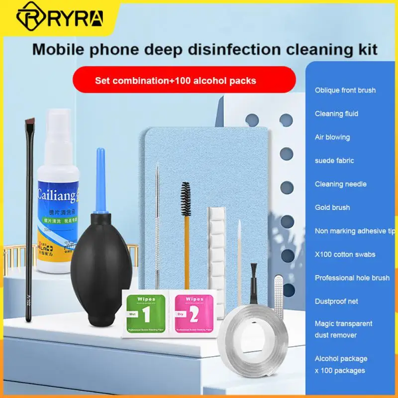 

Набор для цифровой очистки RYRA 8 в 1 Профессиональный инструмент для очистки цифровых зеркальных линз для сенсорных объективов B для Sony Fujifilm ...