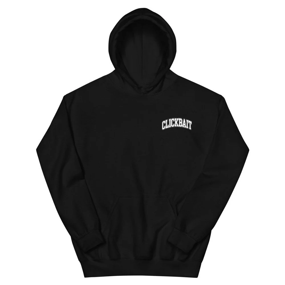 

Толстовка David Dobrik CLICKBAIT Merch унисекс толстовка с длинным рукавом Мужская Женская Толстовка Harajuku уличная одежда 90-х молодежная одежда