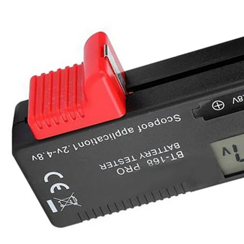 Портативный пластиковый тестер емкости батареи для AA 1 5 в 9