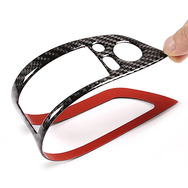 Автомобильный мягкий карбоновый подъемник для интерьера автомобиля кнопка