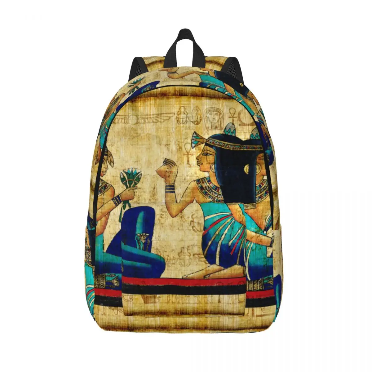 

Laptop Backpack Unique Ancient Egyptian Parchment School Bag Durable Student Backpack Boy Girl Travel Bag