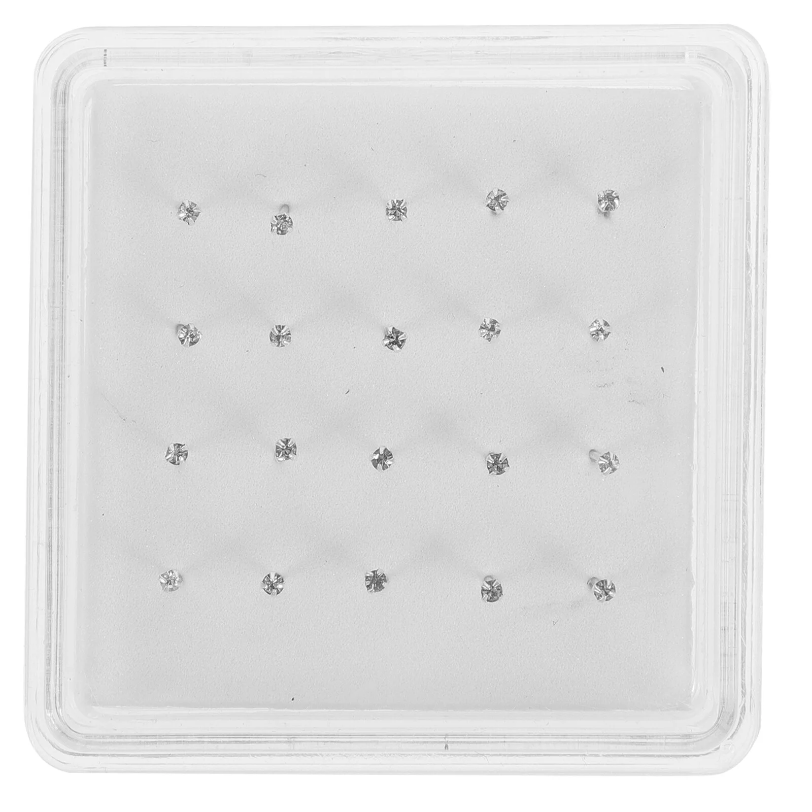 

20 Pcs Unique Nose Rings Women Small Thin Mens Perforation Cute Metal Studs Straight Man Sterling Silver