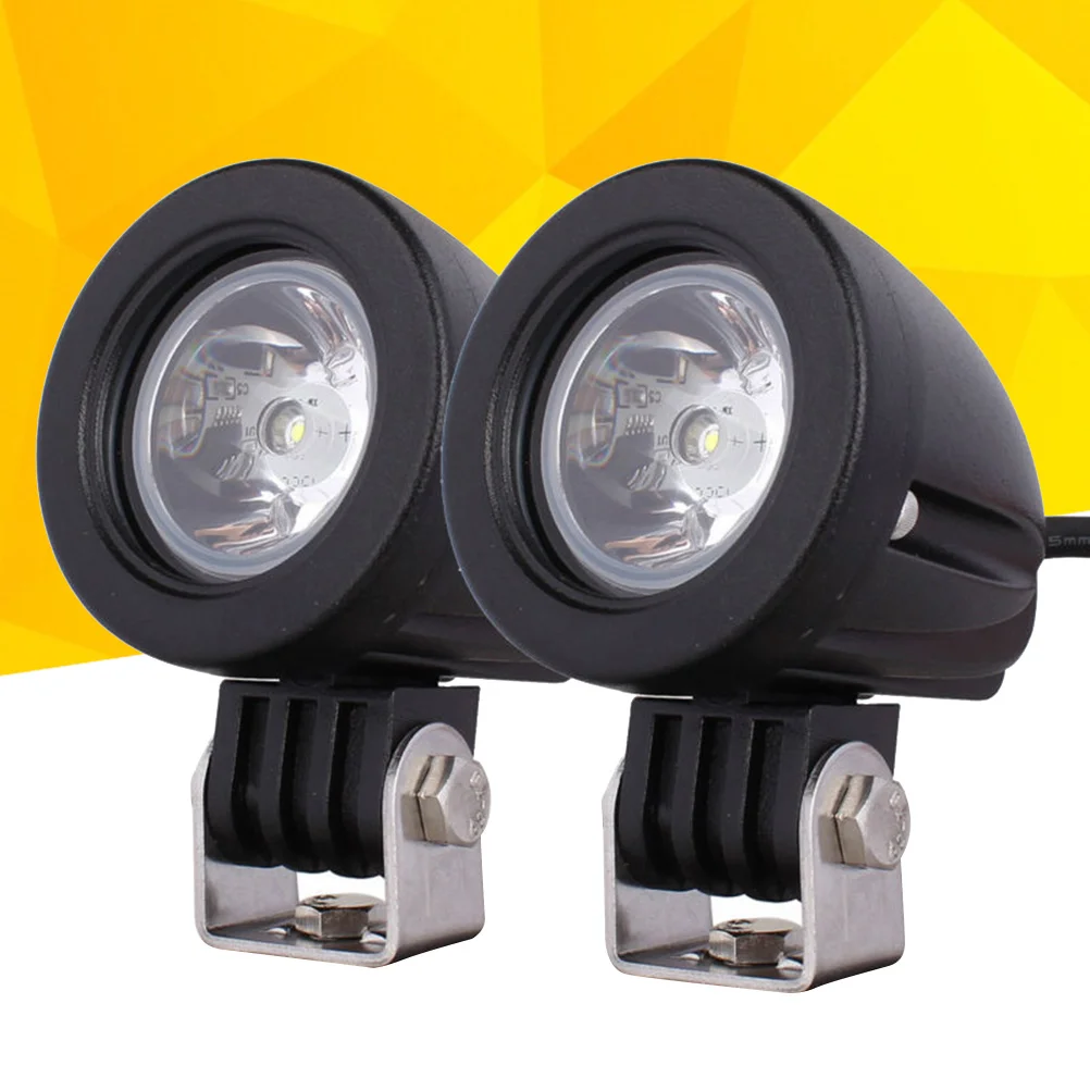 

1 пара 10 Вт Светодиодная лампа для фар SMD 10 Вт 6000K светодиодные противотуманные фары DRL для использования в автомобиле или внедорожнике (свети...