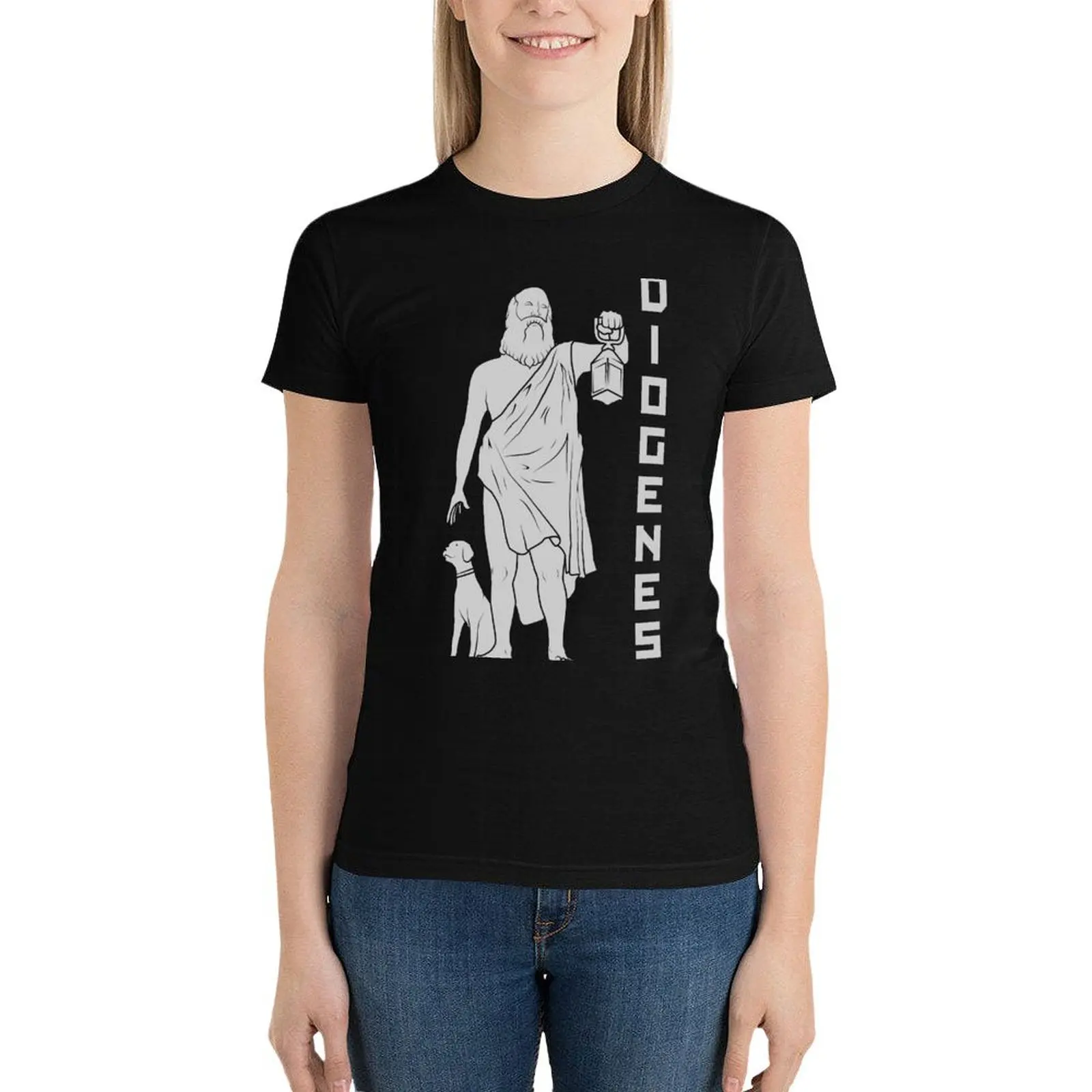 Футболка Diogenes топы летняя одежда с графическим рисунком женские футболки
