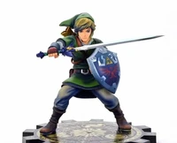 20cm the legend of zelda link anime doll action figure pvc toys collection figures for friends gifts