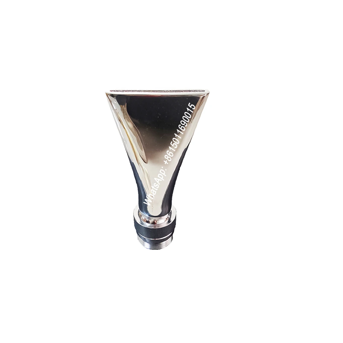 

Garden Pool Amusement Park Stainless Steel Fountain Vertical Fan-Shaped Shower Nozzle Waterscape Rockery Fountain Nozzle