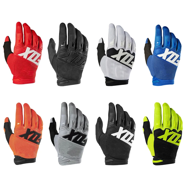 

2022 Top Cycling Gloves MTB BMX ATV Off Road Racing Outdoor Sports Full Finger Gloves Motorcycle MX Motorbike Riding Bike Gloves