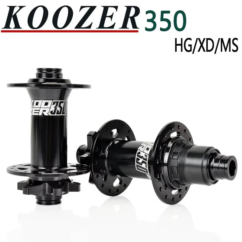 Koozer 350 Boost HG XD MS 11 12s Велосипедная ступица MTB 28H 32 отверстия CR-MO Стальная ось 5x141 QR 15x110