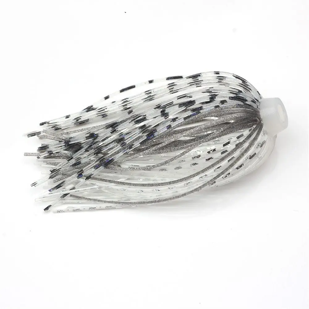 Силиконовая юбка для ловли нахлыстом 8 нитей цвет в ассортименте