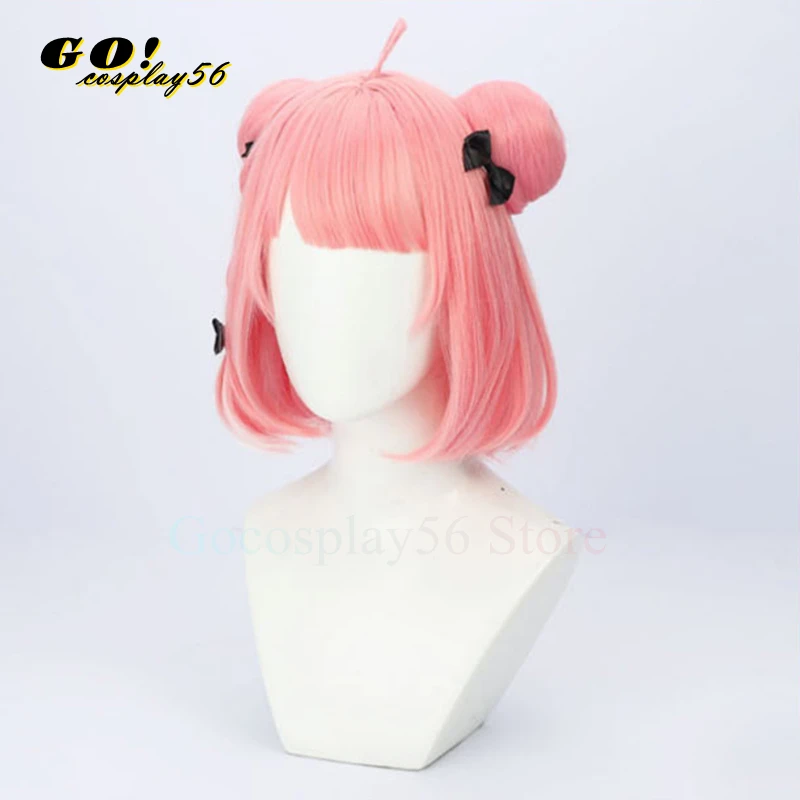 VTuber зомби сасасаки Саку косплей парик булочки геймеры девушки виртуальный Youtuber