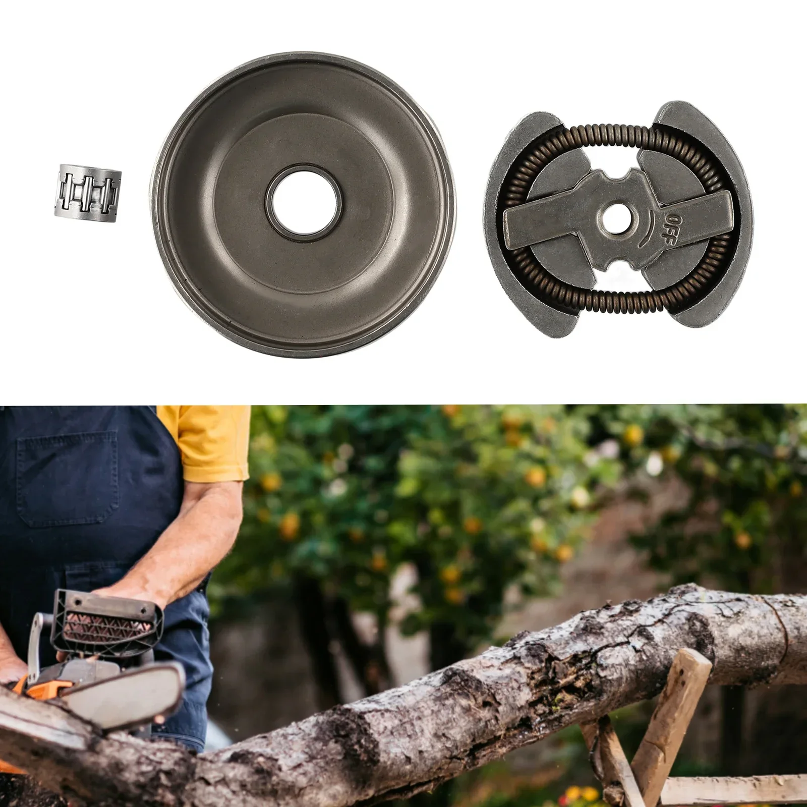 1 шт. комплект барабанов сцепления 3/8in-6T детали бензопилы для 350 351 352 370 371 235 236 240 36