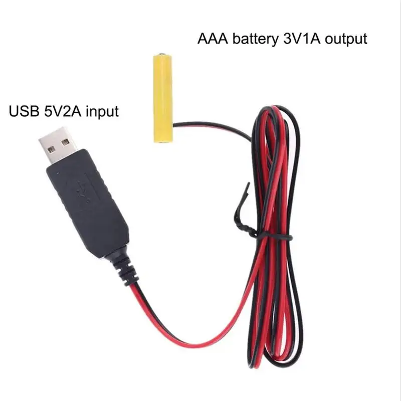 Новый USB от 5 В до 3 сменный блок питания AA для магнитолы