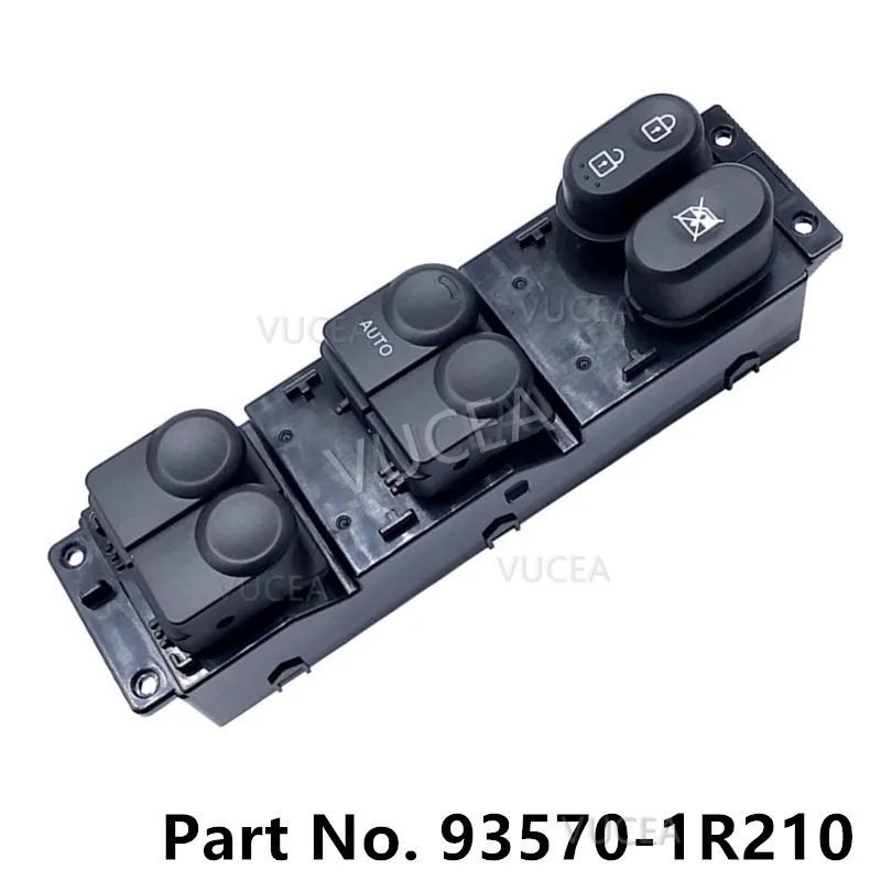 

Auto Window Main Switch OEM 93570-1R210 935701R210 Compatible With For Hyundai Accent Solaris 2010 - 2015