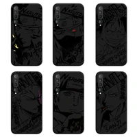 japan anime naruto one piece luffy kakashi phone case for xiaomi mi note 10 lite mi 9t pro xiaomi 10 cc9 9se