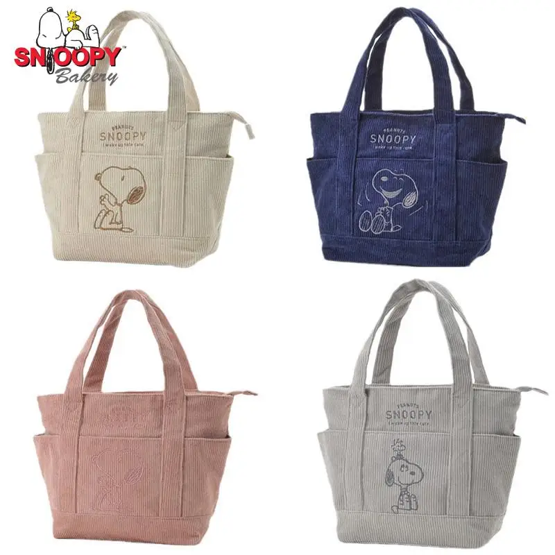 

Kawaii аниме Snoopy сумка, милая мультяшная девушка, портативная Вельветовая сумка через плечо, высокая емкость, универсальная сумка-тоут, сумка д...