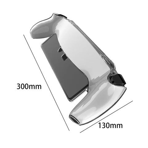 Защитный чехол из ТПУ с полной защитой от падения, прозрачный чехол для игрового автомата, защита от царапин для Sony Playstation Portal