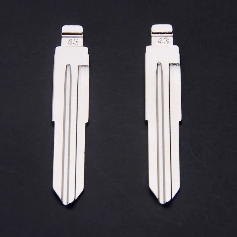 10 шт., лезвия для автомобильного ключа для Chery A1 A3 A5 E5 Fulwin2 Tiggo Cowin QQ3 QQ6 #43 44 51 55 59 63 78 84 154