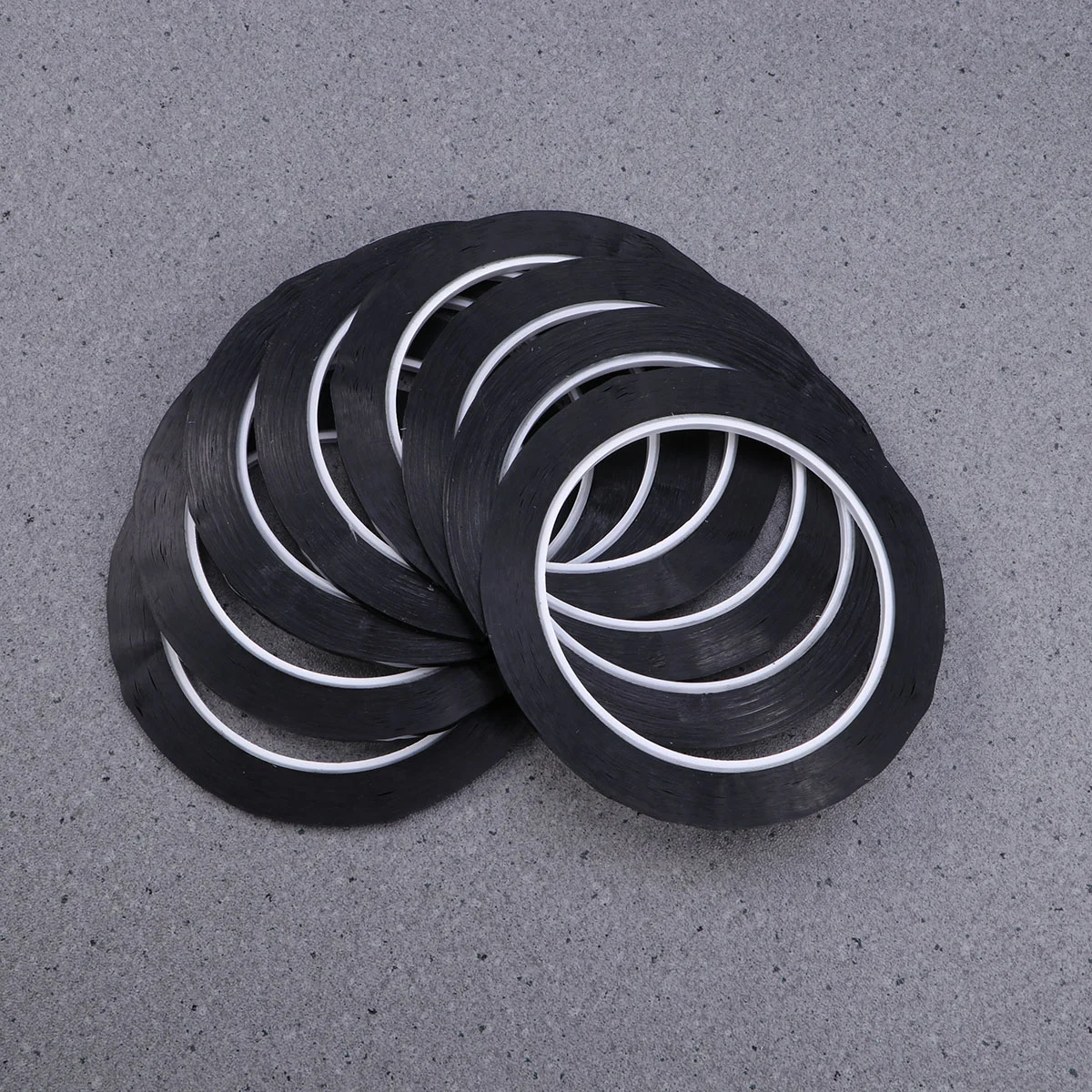 

8pcs Border Adhesive Tape Tape Self-adhesive Grid Marking Tapes Whiteboard Gridding Tape (Black)