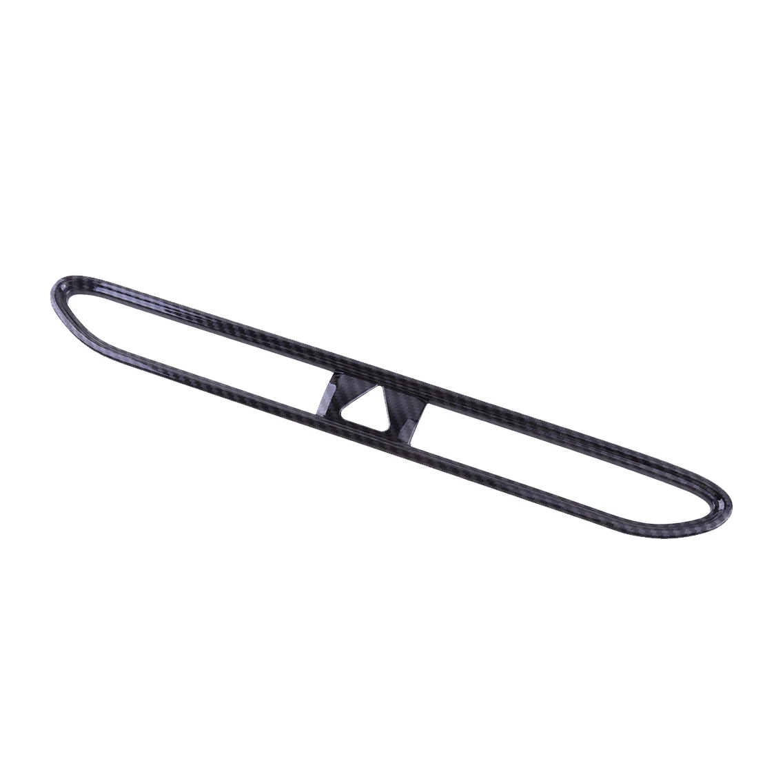 

Черная Стильная рамка из углеродного волокна ABS для автомобильного центрального вентиляционного отверстия, приборной панели, среднего вых...