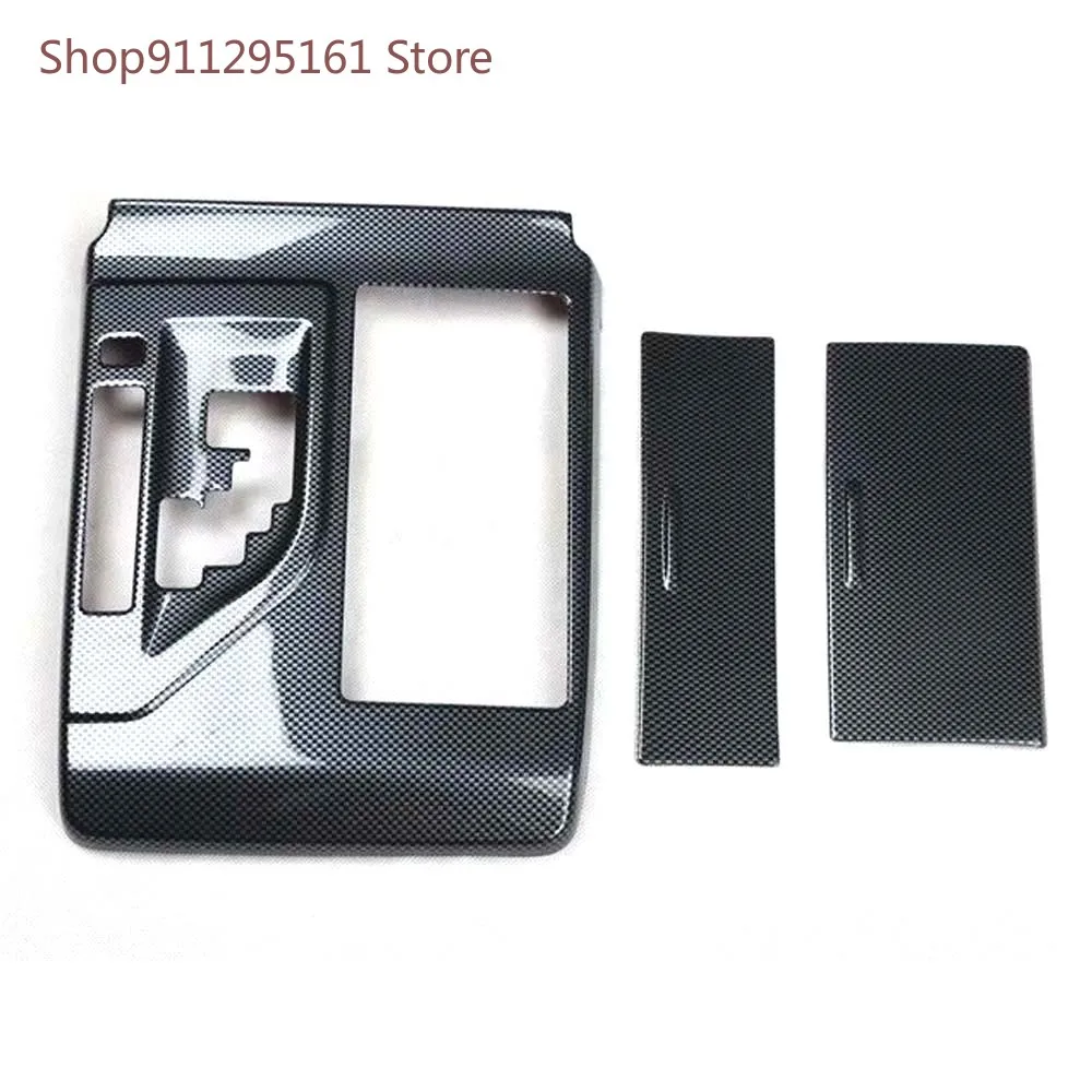 

3 шт./компл. для Toyota Camry 2012-2017 LHD A/T модель автомобиля, панель переключения передач, рамка, Обложка, отделка, интерьер, автомобильный Стайлинг, н...