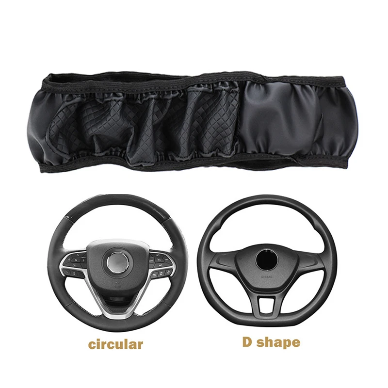 Чехол рулевого колеса автомобиля Противоскользящий Универсальный чехол из