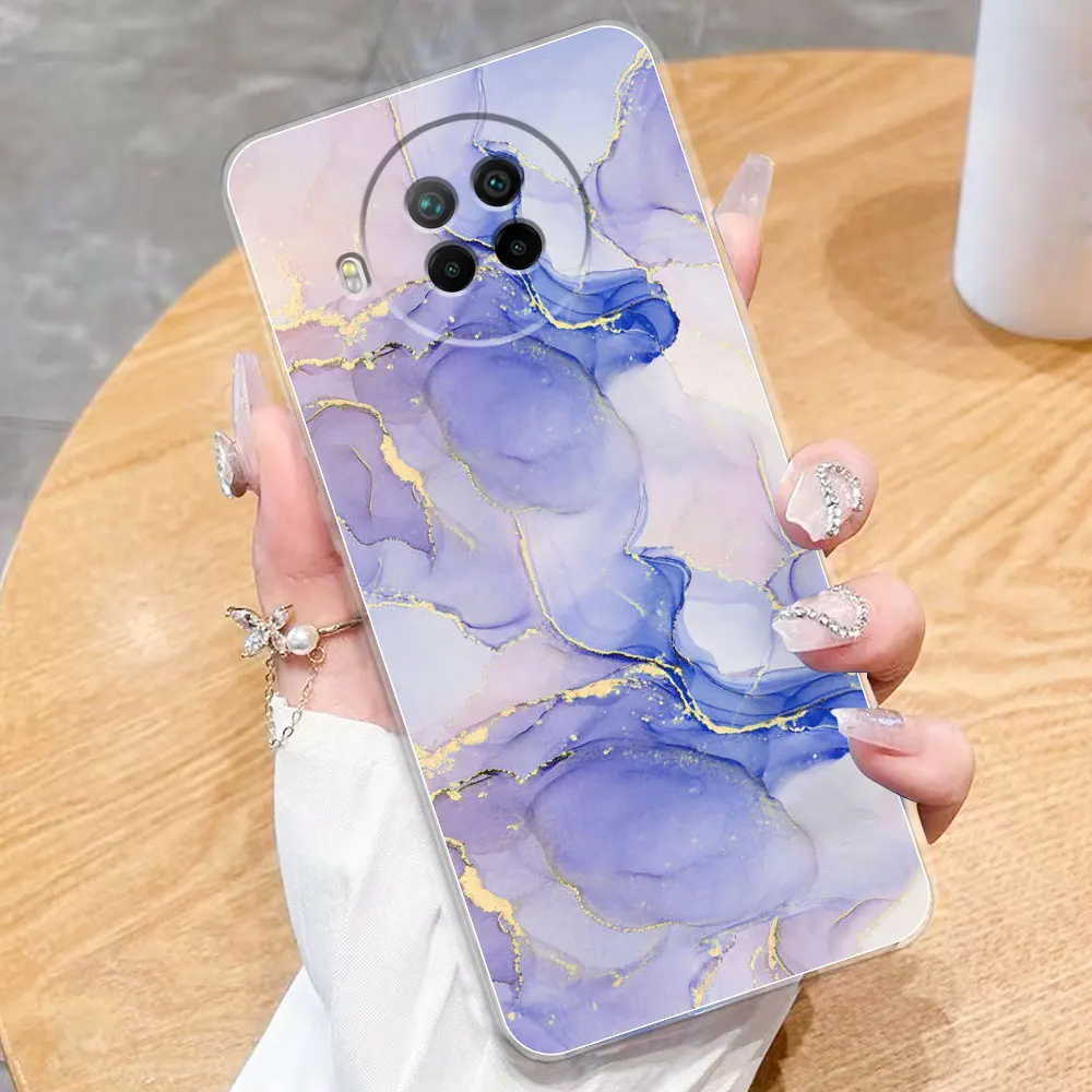 Чехол для Xiaomi Mi 10T Lite чехол Mi10T силиконовая прозрачная задняя крышка с мультяшным