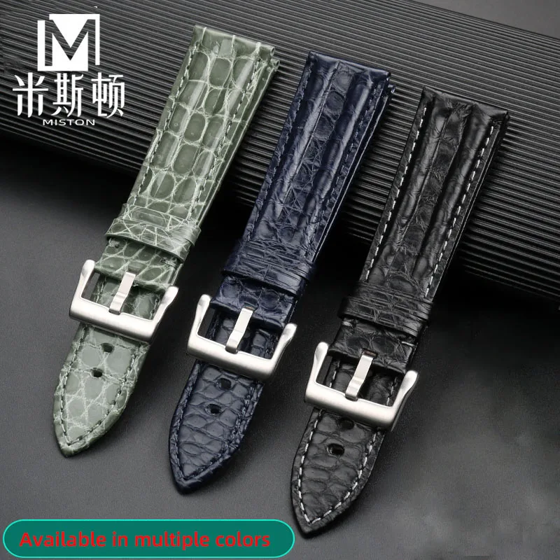 Ремешок для наручных часов из крокодиловой кожи 23 мм
