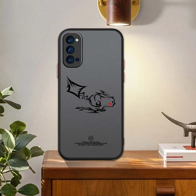 Фото Матовый полупрозрачный чехол для телефона Anime Pokemons Cove для OPPO A98 A96 A95 A94 A93 A92 A79 A78 A77 A76 A74 A73 A72 №4