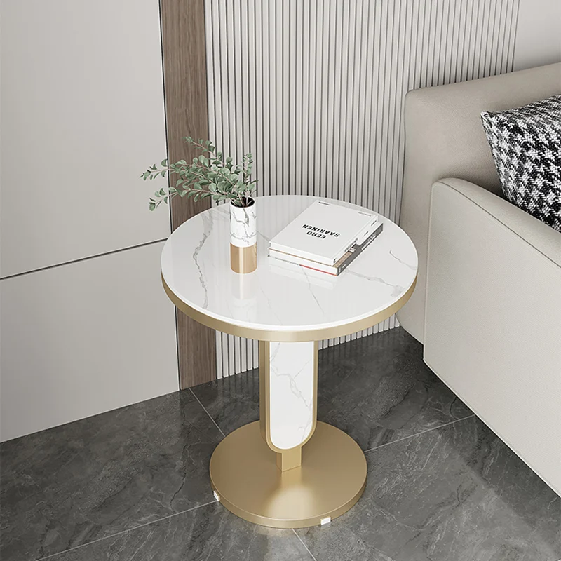 

Modern Luxury Coffee Table Design Living Room White Unique Coffee Table Aesthetic Round Minimalist Neubles De Salon Furniture