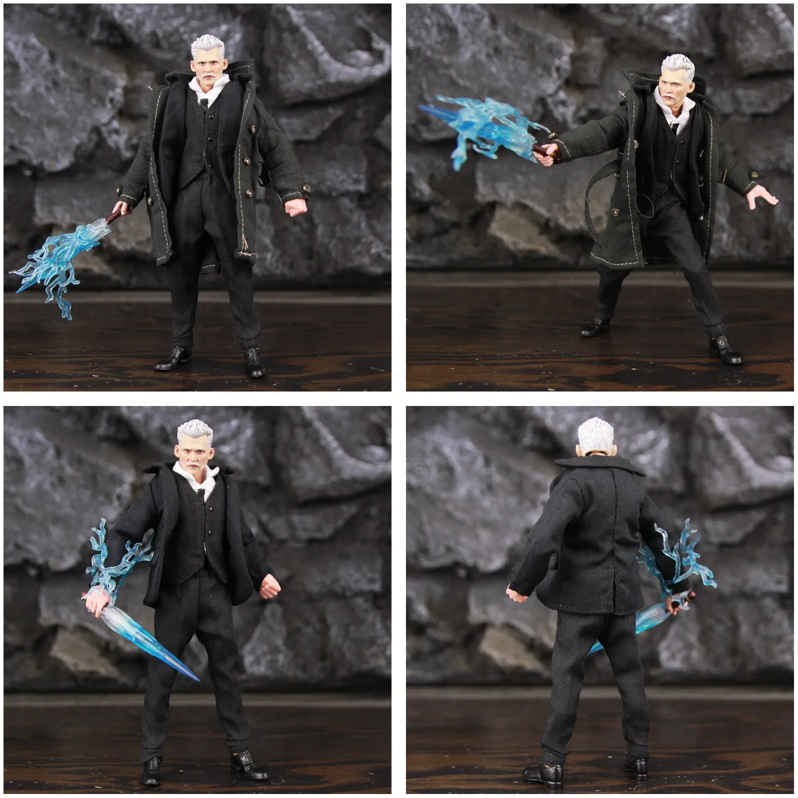 Скидка Экшн-фигурка «The Generation Of Gellert гринделвальд», 6 дюймов, Фантастические звери, где их найти, одежда 1:12, игрушки One:12, кукла Джонни Депп
