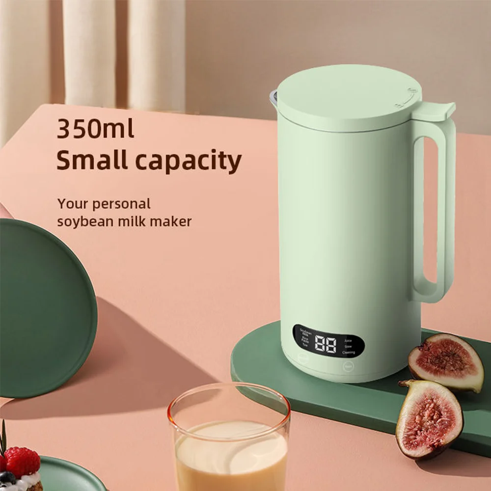 Mini Soy Milk Machine Portable Blender 110V/220V Automatic Fruit Maker Juicer Vegetable Extractor for Food Soybean Wall Breaker