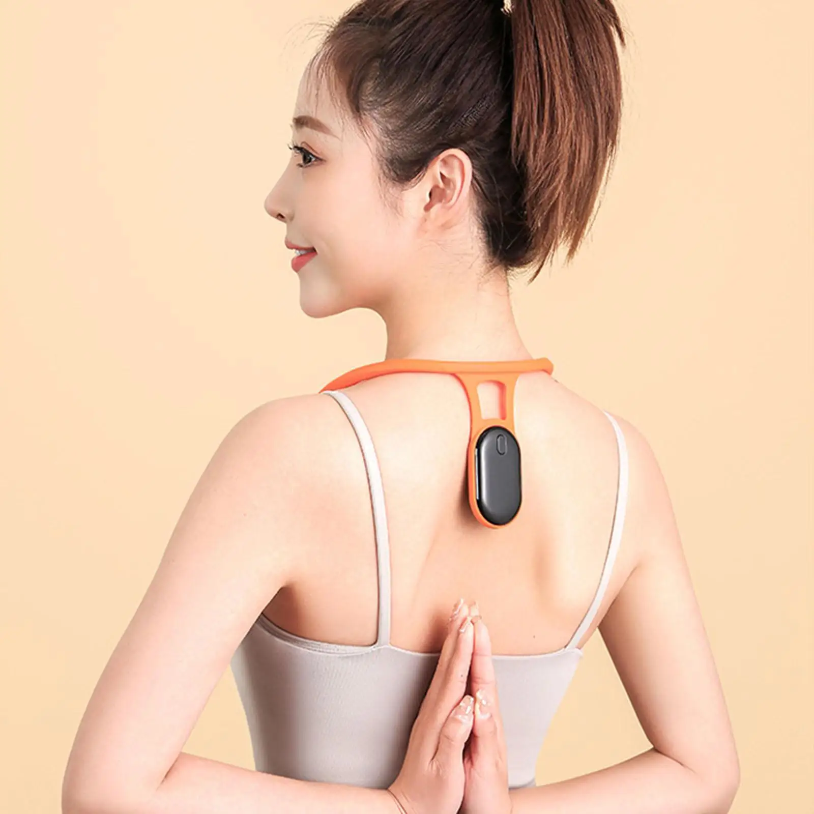 

Child Realtime Adult Smart Monitoring Train Corrector Back Posture Vibration Reminder Neck Stretching Open Shoulder Instrument