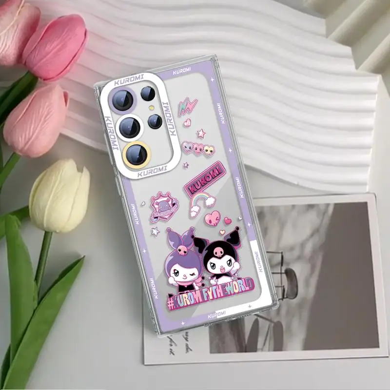 Модный трендовый чехол для телефона Kurome Bakus Samsung Galaxy S24 S23 Plus FE S22 S20 S21 Ultra X3 X8a X7b X8