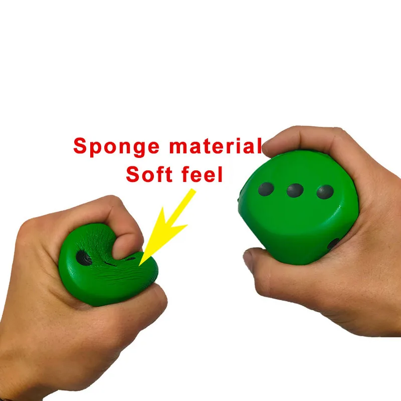 5/10 шт. мягкие и эластичные игральные кости 6 см | Спорт развлечения