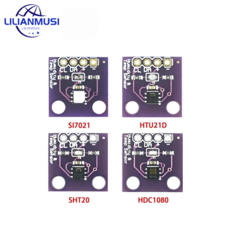 Модуль HDC1080 с низкой мощностью, цифровой датчик влажности с высокой точностью и датчиком температуры для Arduino