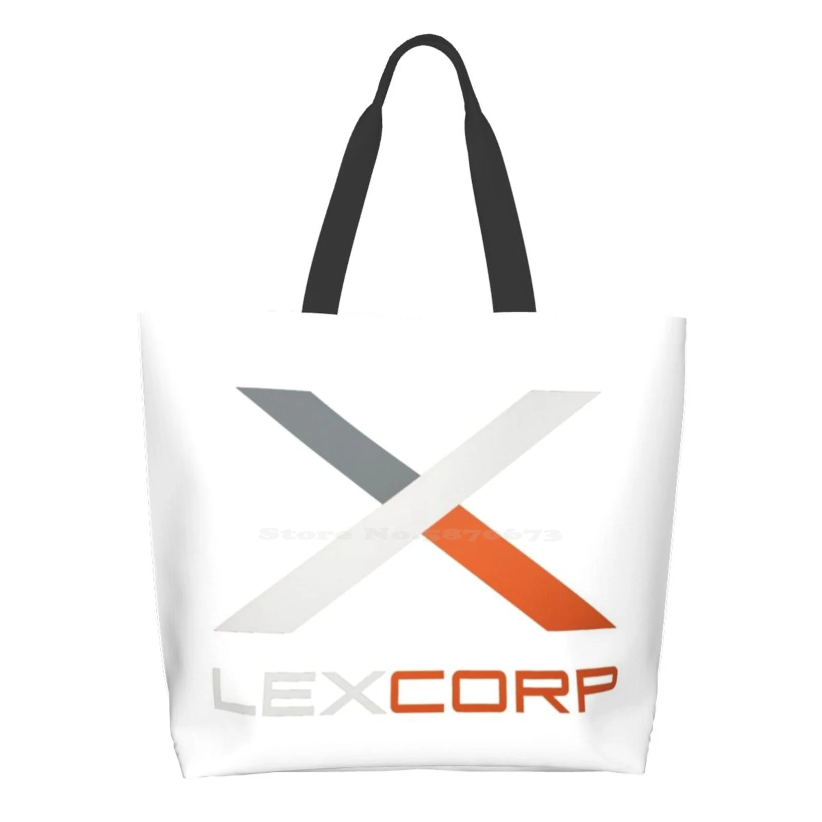 Lex Corp Large Size Reusable Foldable Shopping Bag Dc Comic Super Hero Superhero Superheros Wayne Enterprises Logo Arrow Queen